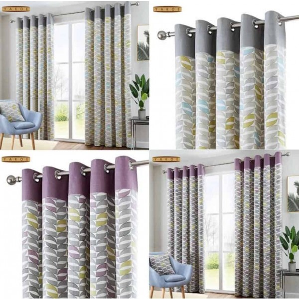 Luxury Lined Eyelet Curtains Purple, Purple And Grey Curtains